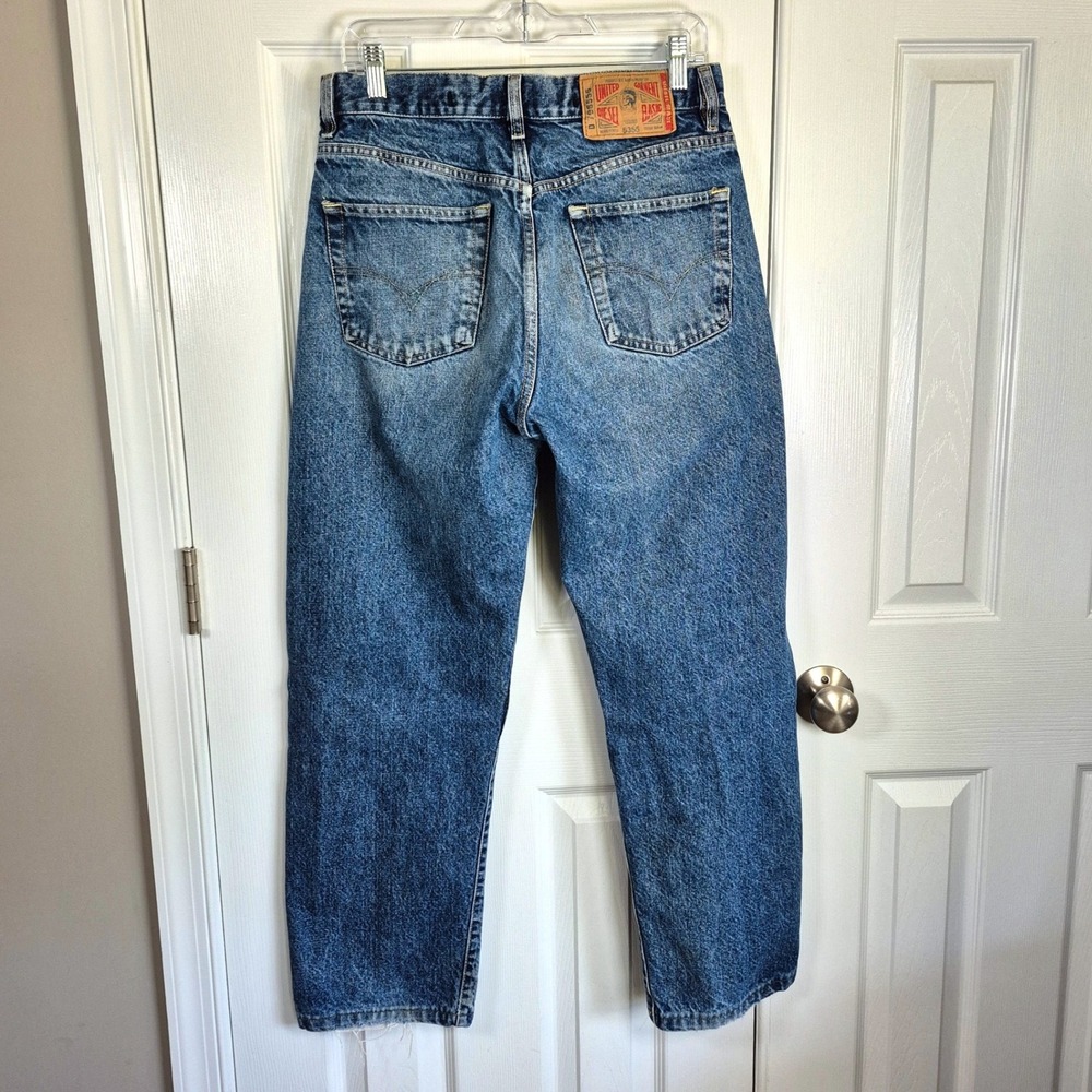 Vintage Diesel Basic Jeans distressed denim button up mens waist 34 - Picture 13 of 15